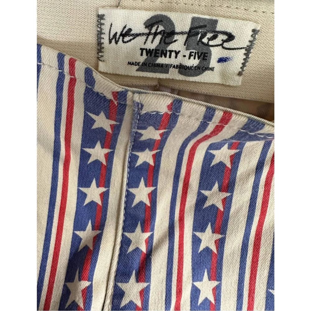 Free People Penny Pull-On Printed Flare Jeans Size 25 - Picture 4 of 6